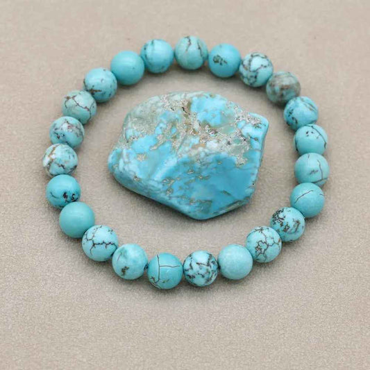 Elliana - Turquoise parelarmband